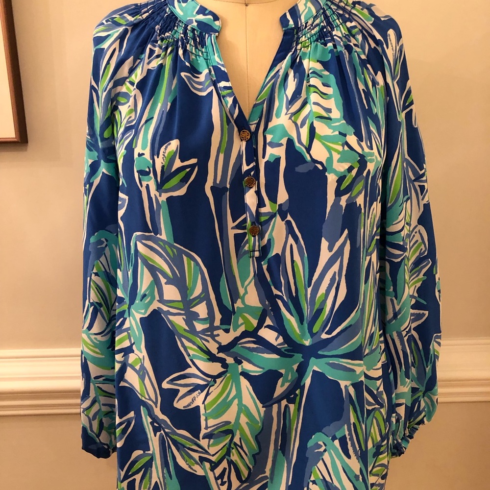 Silk Lilly Pulitzer top